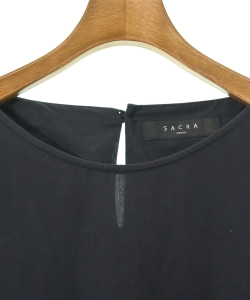 SACRA（サクラ）ブラウス 紺 サイズ:38(M位) レディース/2200670646043