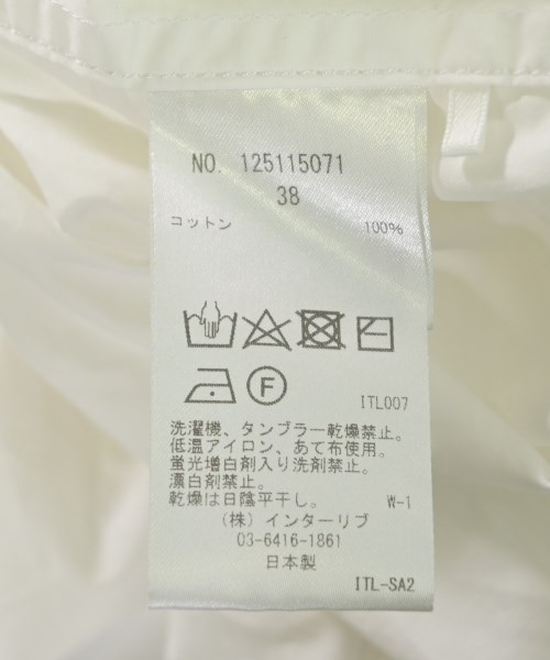 SACRA（サクラ）カジュアルシャツ 白 サイズ:38(M位) レディース/2200721517124