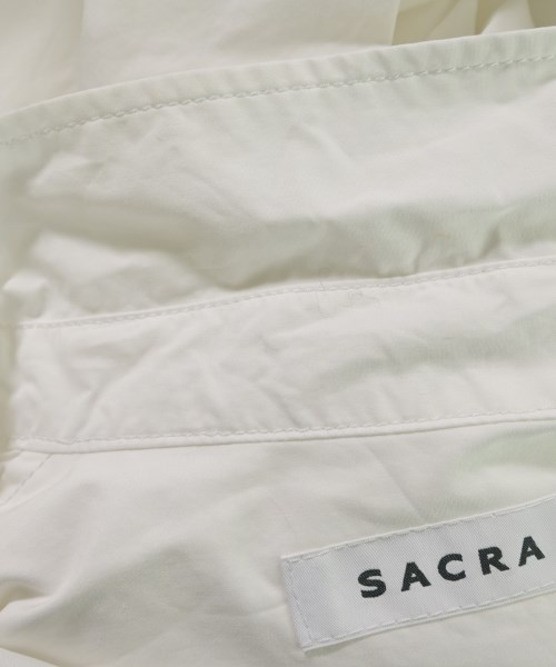 SACRA（サクラ）カジュアルシャツ 白 サイズ:38(M位) レディース/2200721517124