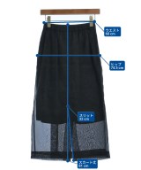 SACRA（サクラ）ロング・マキシ丈スカート 黒 サイズ:36(S位) レディース/2200720519143