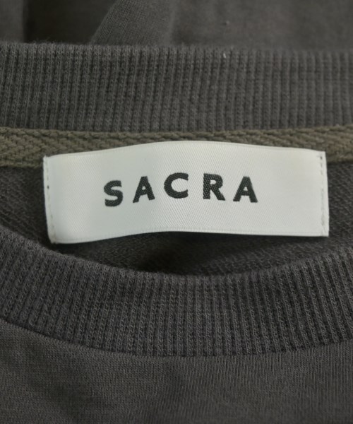 SACRA（サクラ）Tシャツ・カットソー グレー サイズ:38(M位) レディース/2200733772085