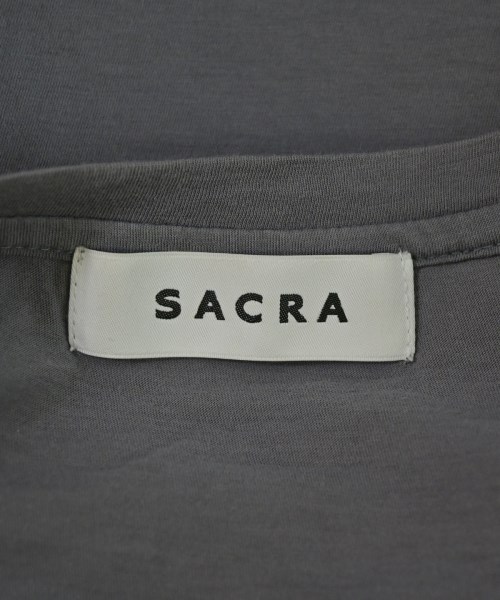 SACRA（サクラ）Tシャツ・カットソー グレー サイズ:38(M位) レディース/2200727843067