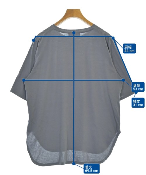 SACRA（サクラ）Tシャツ・カットソー グレー サイズ:38(M位) レディース/2200727843067