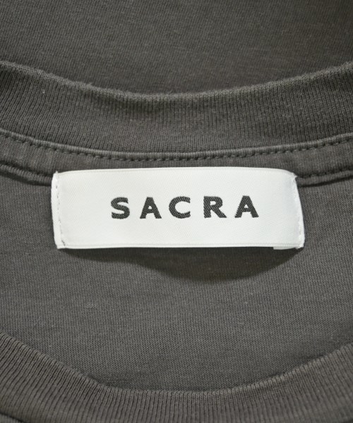 SACRA（サクラ）Tシャツ・カットソー グレー サイズ:38(M位) レディース/2200728537088