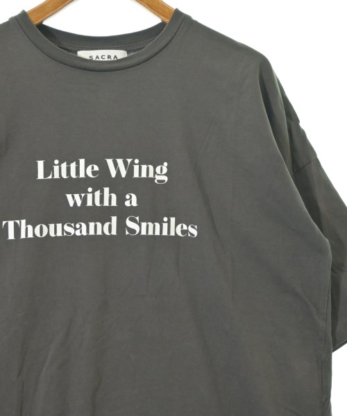 SACRA（サクラ）Tシャツ・カットソー グレー サイズ:38(M位) レディース/2200728537088