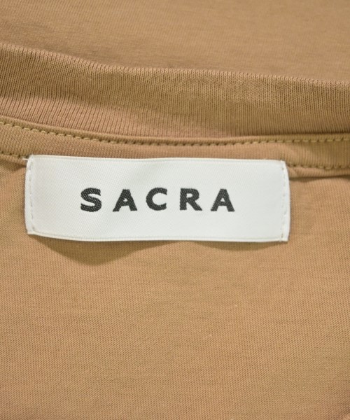 SACRA（サクラ）Tシャツ・カットソー 茶 サイズ:38(M位) レディース/2200728537095