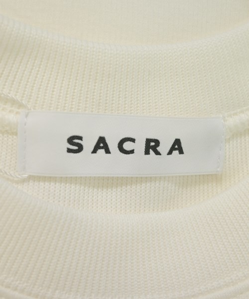 SACRA（サクラ）Tシャツ・カットソー 白 サイズ:38(M位) レディース/2200713505078