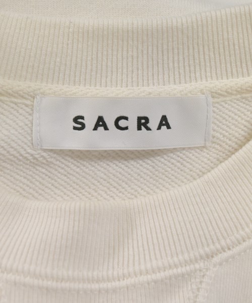 SACRA（サクラ）スウェット 白 サイズ:38(M位) レディース/2200717232031