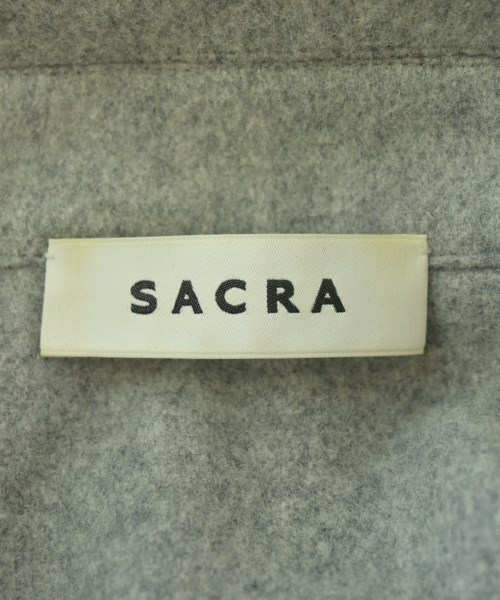 SACRA（サクラ）カジュアルシャツ グレー サイズ:38(M位) レディース/2200717543014