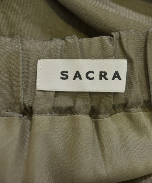 SACRA（サクラ）ロング・マキシ丈スカート カーキ サイズ:36(S位) レディース/2200715771129
