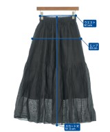SACRA（サクラ）ロング・マキシ丈スカート 黒 サイズ:36(S位) レディース/2200720315417
