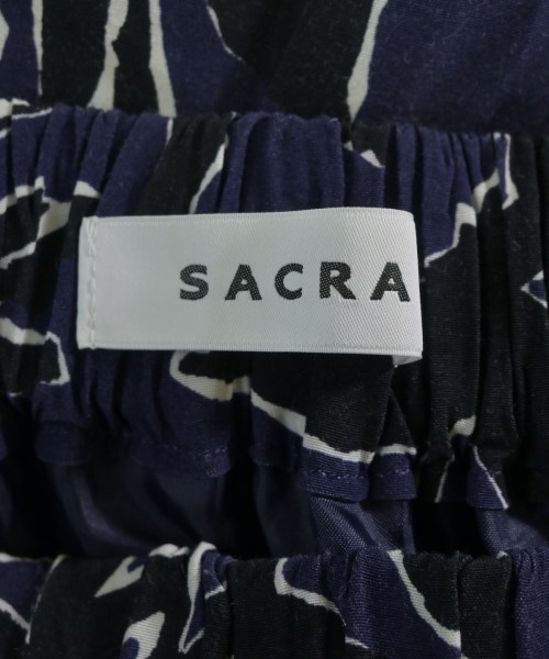 SACRA（サクラ）ロング・マキシ丈スカート 紺 サイズ:36(S位) レディース/2200720315561