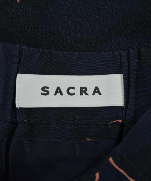 SACRA（サクラ）ロング・マキシ丈スカート 紺 サイズ:36(S位) レディース/2200719029431
