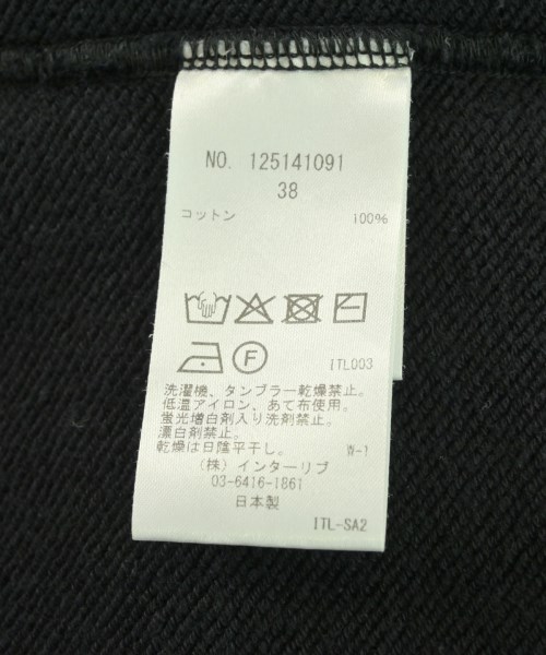 SACRA（サクラ）スウェット 黒 サイズ:38(M位) レディース/2200714714011
