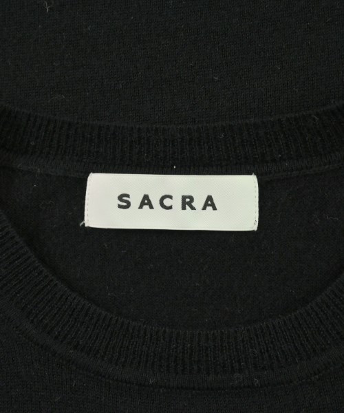 SACRA（サクラ）ニット・セーター 黒 サイズ:38(M位) レディース/2200720699036