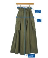 SACRA（サクラ）ロング・マキシ丈スカート カーキ サイズ:36(S位) レディース/2200679253044