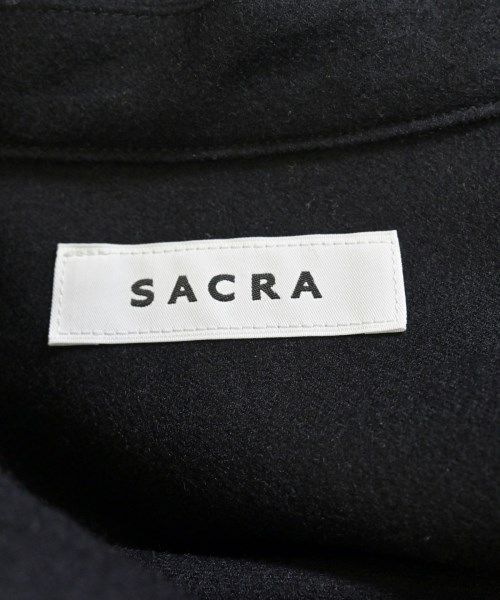 SACRA（サクラ）カジュアルシャツ 紺 サイズ:38(M位) レディース/2200683458275