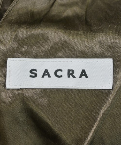 SACRA（サクラ）ワンピース カーキ サイズ:38(M位) レディース/2200683157093