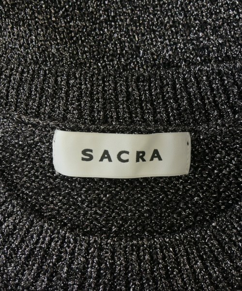 SACRA（サクラ）ニット・セーター 黒 サイズ:38(M位) レディース/2200690678055