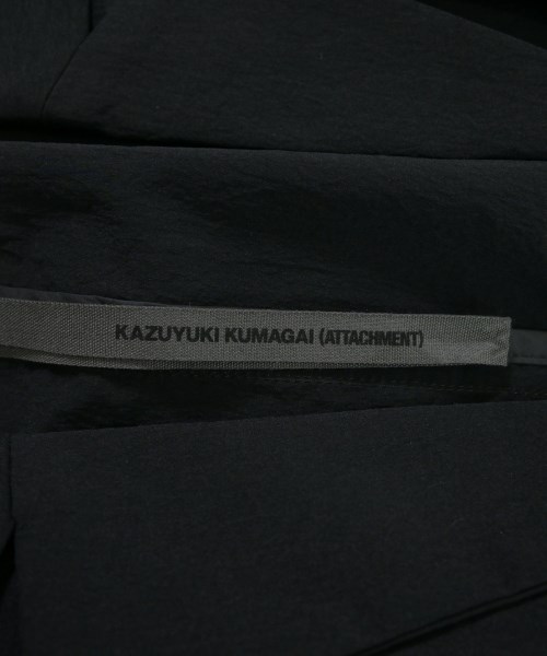 KAZUYUKI KUMAGAI ATTACHMENT（カズユキクマガイアタッチメント）ジャケット 黒 サイズ:3(L位) メンズ/2200620342094