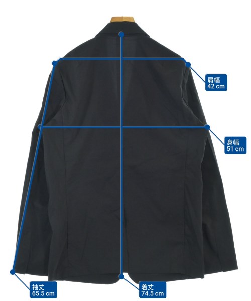 KAZUYUKI KUMAGAI ATTACHMENT（カズユキクマガイアタッチメント）ジャケット 黒 サイズ:3(L位) メンズ/2200620342094