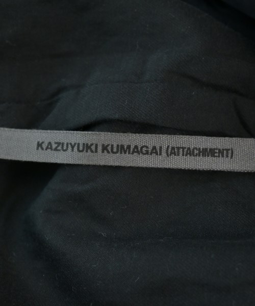 KAZUYUKI KUMAGAI ATTACHMENT（カズユキクマガイアタッチメント）テーラードジャケット 黒 サイズ:3(L位) メンズ/2200610964336