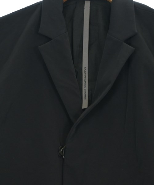 KAZUYUKI KUMAGAI ATTACHMENT（カズユキクマガイアタッチメント）テーラードジャケット 黒 サイズ:3(L位) メンズ/2200610964336