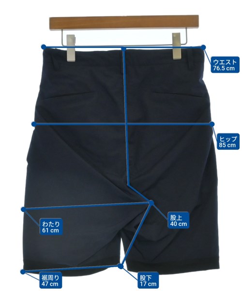 KAZUYUKI KUMAGAI ATTACHMENT（カズユキクマガイアタッチメント）ショートパンツ 紺 サイズ:1(S位) メンズ/2200643090132