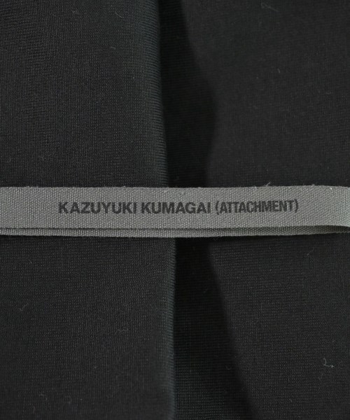 KAZUYUKI KUMAGAI ATTACHMENT（カズユキクマガイアタッチメント）Tシャツ・カットソー 黒 サイズ:3(L位) メンズ/2200608728100