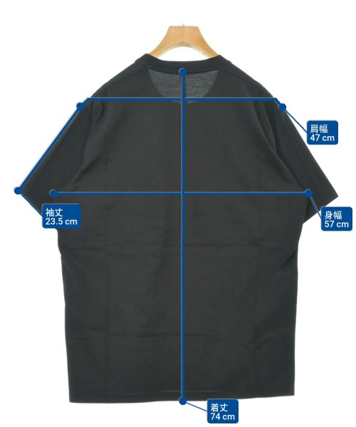 KAZUYUKI KUMAGAI ATTACHMENT（カズユキクマガイアタッチメント）Tシャツ・カットソー 黒 サイズ:3(L位) メンズ/2200608728100