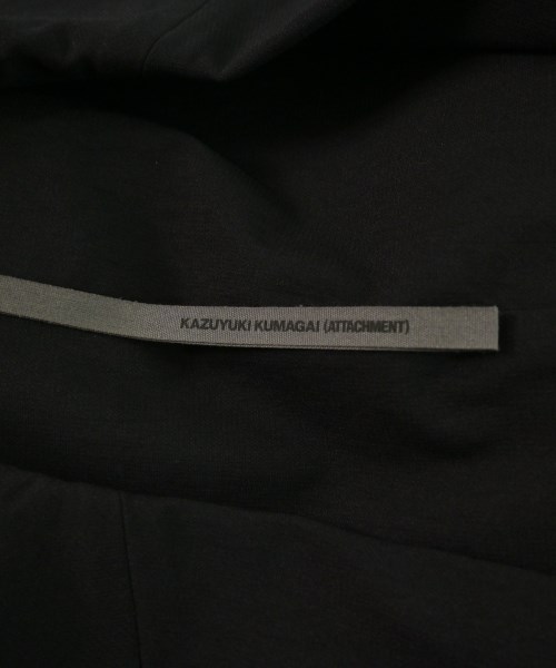 KAZUYUKI KUMAGAI ATTACHMENT（カズユキクマガイアタッチメント）カジュアルジャケット 黒 サイズ:1(S位) メンズ/2200620406031