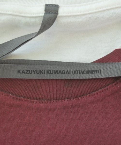 KAZUYUKI KUMAGAI ATTACHMENT（カズユキクマガイアタッチメント）Tシャツ・カットソー グレー サイズ:1(S位) メンズ/2200673320032