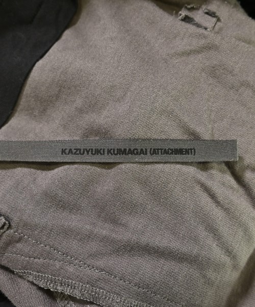 KAZUYUKI KUMAGAI ATTACHMENT（カズユキクマガイアタッチメント）カーゴパンツ グレー サイズ:1(S位) メンズ/2200685335086