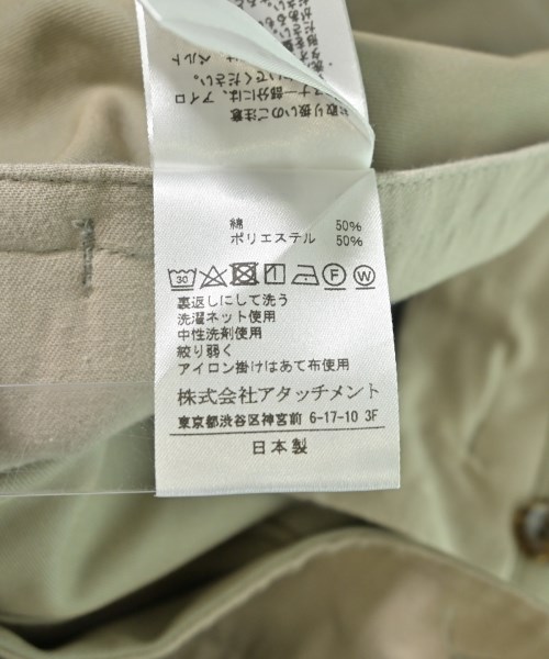 KAZUYUKI KUMAGAI ATTACHMENT（カズユキクマガイアタッチメント）その他 ベージュ サイズ:3(L位) メンズ/2200700916023