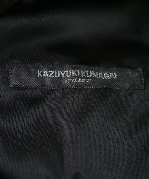 KAZUYUKI KUMAGAI ATTACHMENT（カズユキクマガイアタッチメント）ライダース 黒 サイズ:3(L位) メンズ/2200659163066