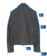 KAZUYUKI KUMAGAI ATTACHMENT（カズユキクマガイアタッチメント）ライダース 黒 サイズ:3(L位) メンズ/2200659163066