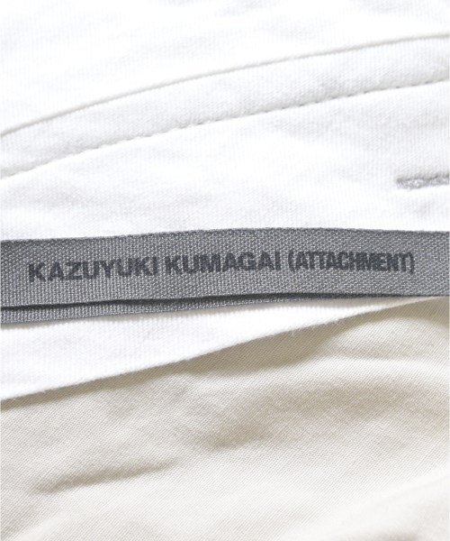 KAZUYUKI KUMAGAI ATTACHMENT（カズユキクマガイアタッチメント）チノパン 白 サイズ:3(L位) メンズ/2200708680186