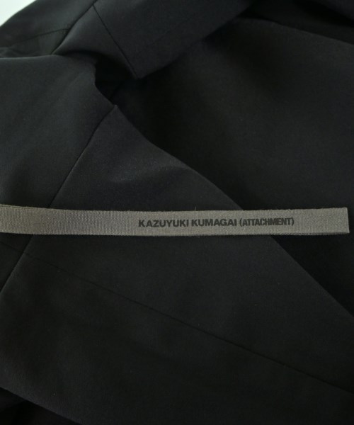 KAZUYUKI KUMAGAI ATTACHMENT（カズユキクマガイアタッチメント）カジュアルジャケット 黒 サイズ:2(M位) メンズ/2200644650120