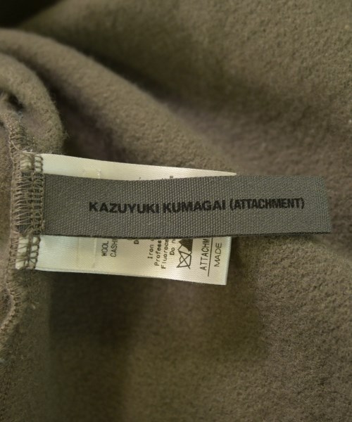 KAZUYUKI KUMAGAI ATTACHMENT（カズユキクマガイアタッチメント）Tシャツ・カットソー グレー サイズ:1(S位) メンズ/2200639528076