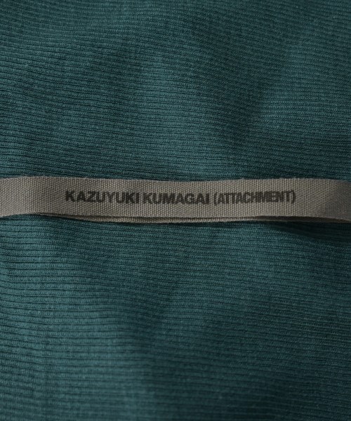 KAZUYUKI KUMAGAI ATTACHMENT（カズユキクマガイアタッチメント）タンクトップ 緑 サイズ:1(S位) メンズ/2200702042539