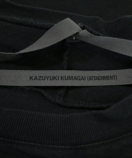 KAZUYUKI KUMAGAI ATTACHMENT（カズユキクマガイアタッチメント）Tシャツ・カットソー 黒 サイズ:-(XL位) メンズ/2200664322014