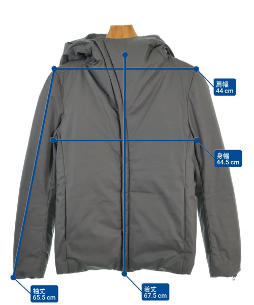 KAZUYUKI KUMAGAI ATTACHMENT（カズユキクマガイアタッチメント）ダウンジャケット/ダウンベスト グレー サイズ:1(S位) メンズ/2200662483014