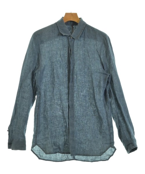 KAZUYUKI KUMAGAI ATTACHMENT(カズユキクマガイアタッチメント)カジュアルシャツ 青 サイズ:2(M位)/2200665447082