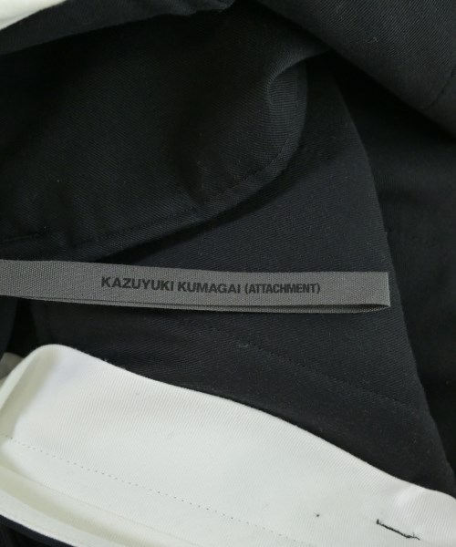 KAZUYUKI KUMAGAI ATTACHMENT（カズユキクマガイアタッチメント）スラックス 黒 サイズ:2(M位) メンズ/2200669193022