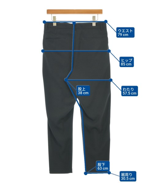 KAZUYUKI KUMAGAI ATTACHMENT（カズユキクマガイアタッチメント）スラックス 黒 サイズ:2(M位) メンズ/2200669193022