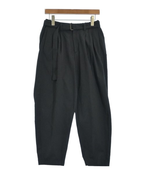 KAZUYUKI KUMAGAI ATTACHMENT(カズユキクマガイアタッチメント)クロップドパンツ 黒 サイズ:2(M位)/2200669193039