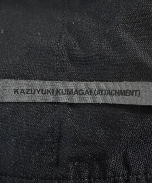 KAZUYUKI KUMAGAI ATTACHMENT（カズユキクマガイアタッチメント）クロップドパンツ 黒 サイズ:2(M位) メンズ/2200669193039