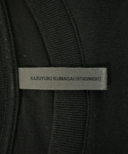 KAZUYUKI KUMAGAI ATTACHMENT（カズユキクマガイアタッチメント）Tシャツ・カットソー 黒 サイズ:-(XXL位) メンズ/2200669193091