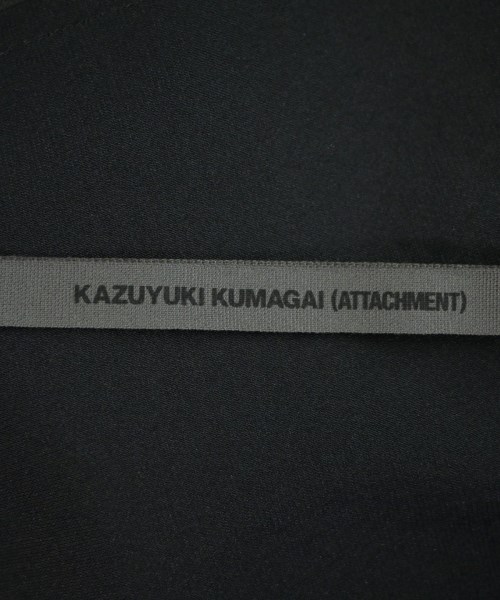 KAZUYUKI KUMAGAI ATTACHMENT（カズユキクマガイアタッチメント）カジュアルジャケット 黒 サイズ:2(M位) メンズ/2200684634036