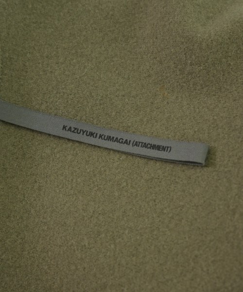 KAZUYUKI KUMAGAI ATTACHMENT（カズユキクマガイアタッチメント）ニット・セーター カーキ サイズ:2(M位) メンズ/2200683235098